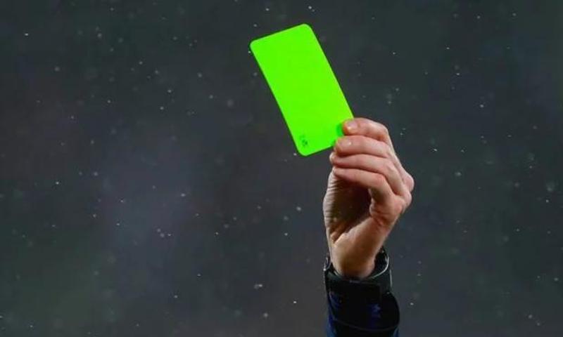 Tìm hiểu về thẻ xanh trong bóng đá